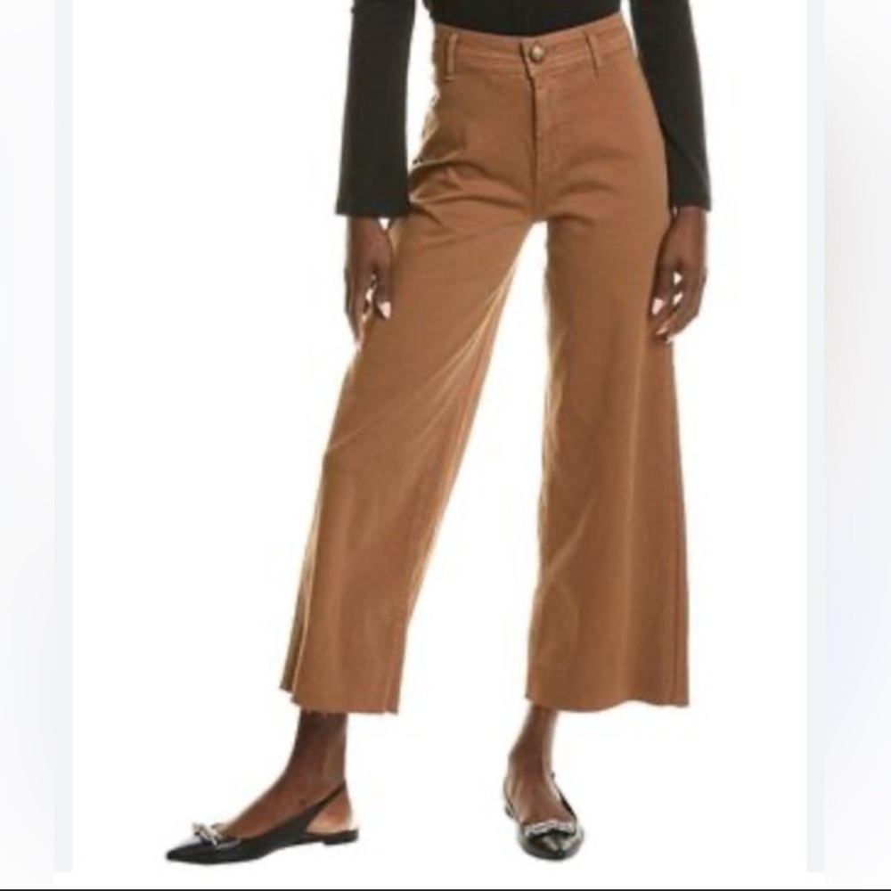 Everlane Wide Leg Pants in Brown